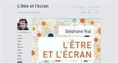 Desktop Screenshot of etre-et-ecran.net