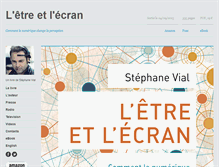 Tablet Screenshot of etre-et-ecran.net